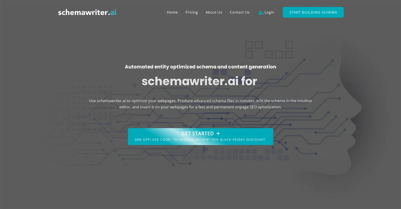 Screenshot of Schemawriter AI - Online Schema Generator | Adviser AI Apps