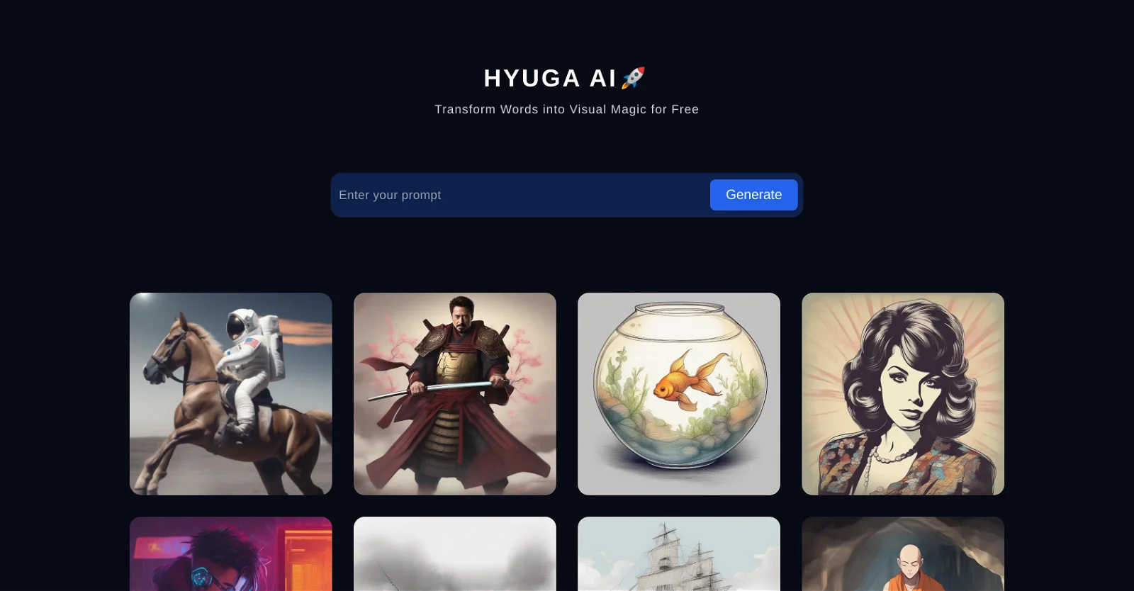 Screenshot of Hygua AI